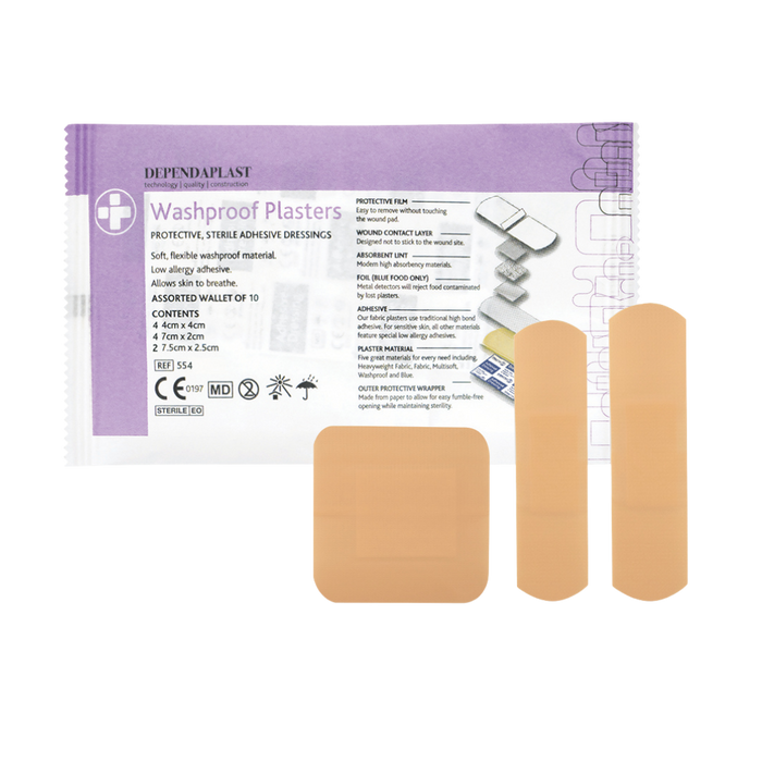 Washproof Plasters – Assorted